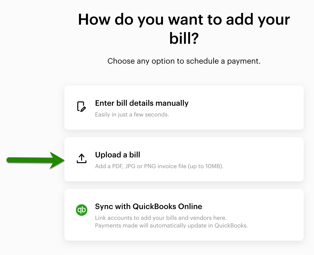 Upload a bill.jpg